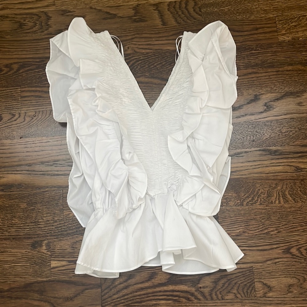 white blouse